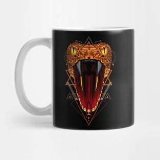 snake head angry Mug